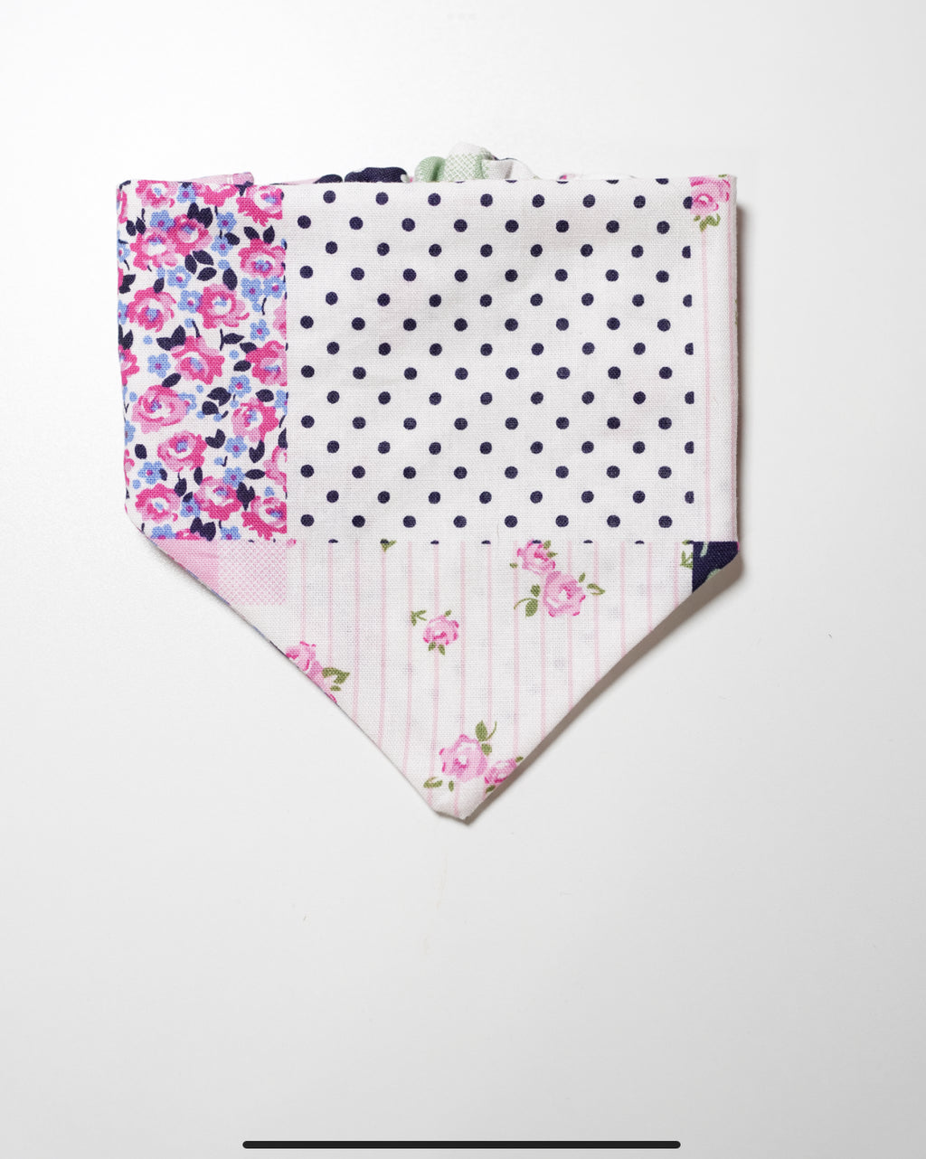 Pink Pattern Doggy Bandana