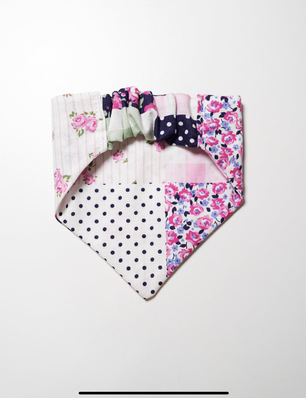 Pink Pattern Doggy Bandana