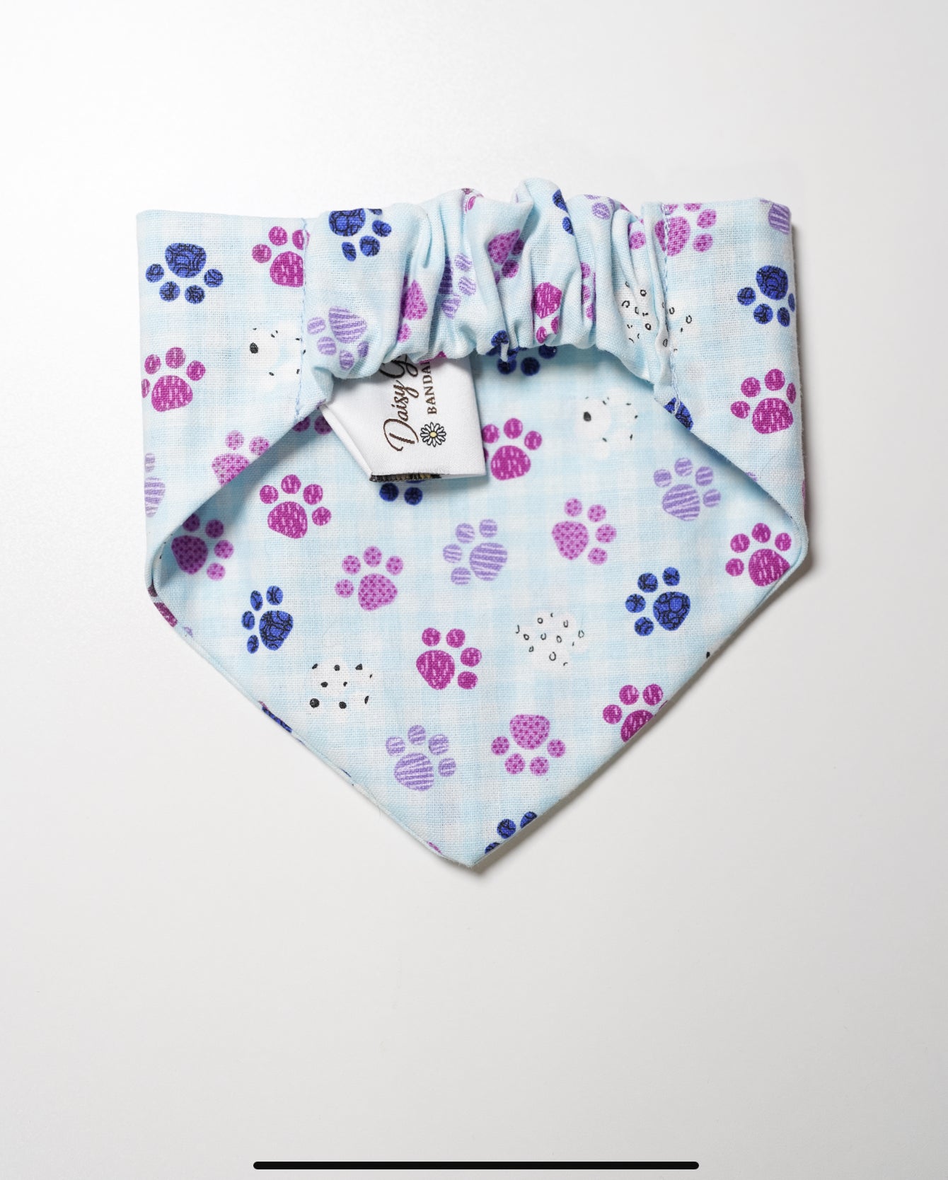 Light blue paw print