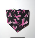 Cancer and pink Mixed Doggy Bandana
