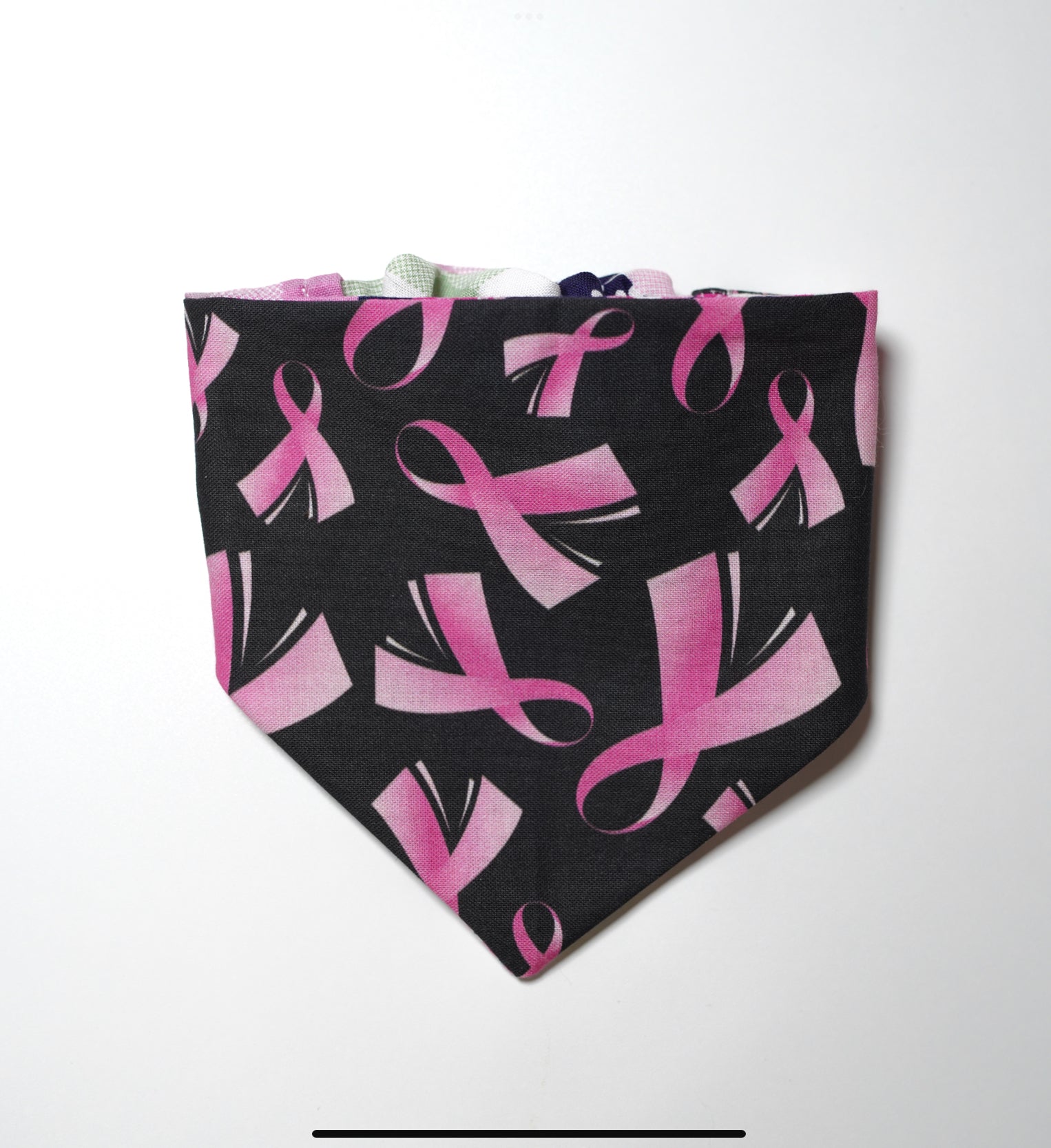 Cancer and pink Mixed Doggy Bandana
