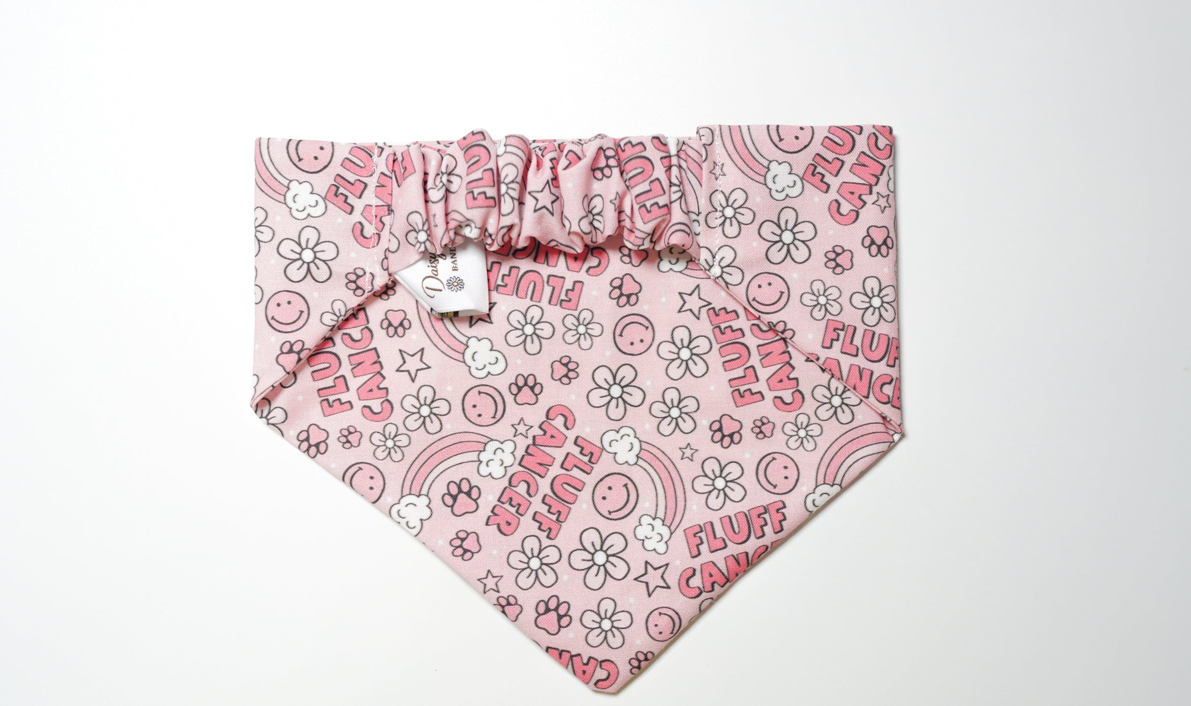 Pink Cancer Doggy Bandana