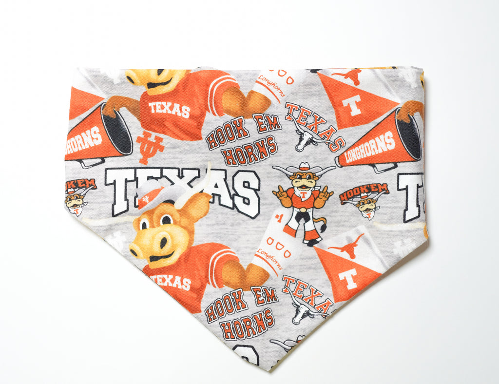Burnt Orange College Doggy Bandana