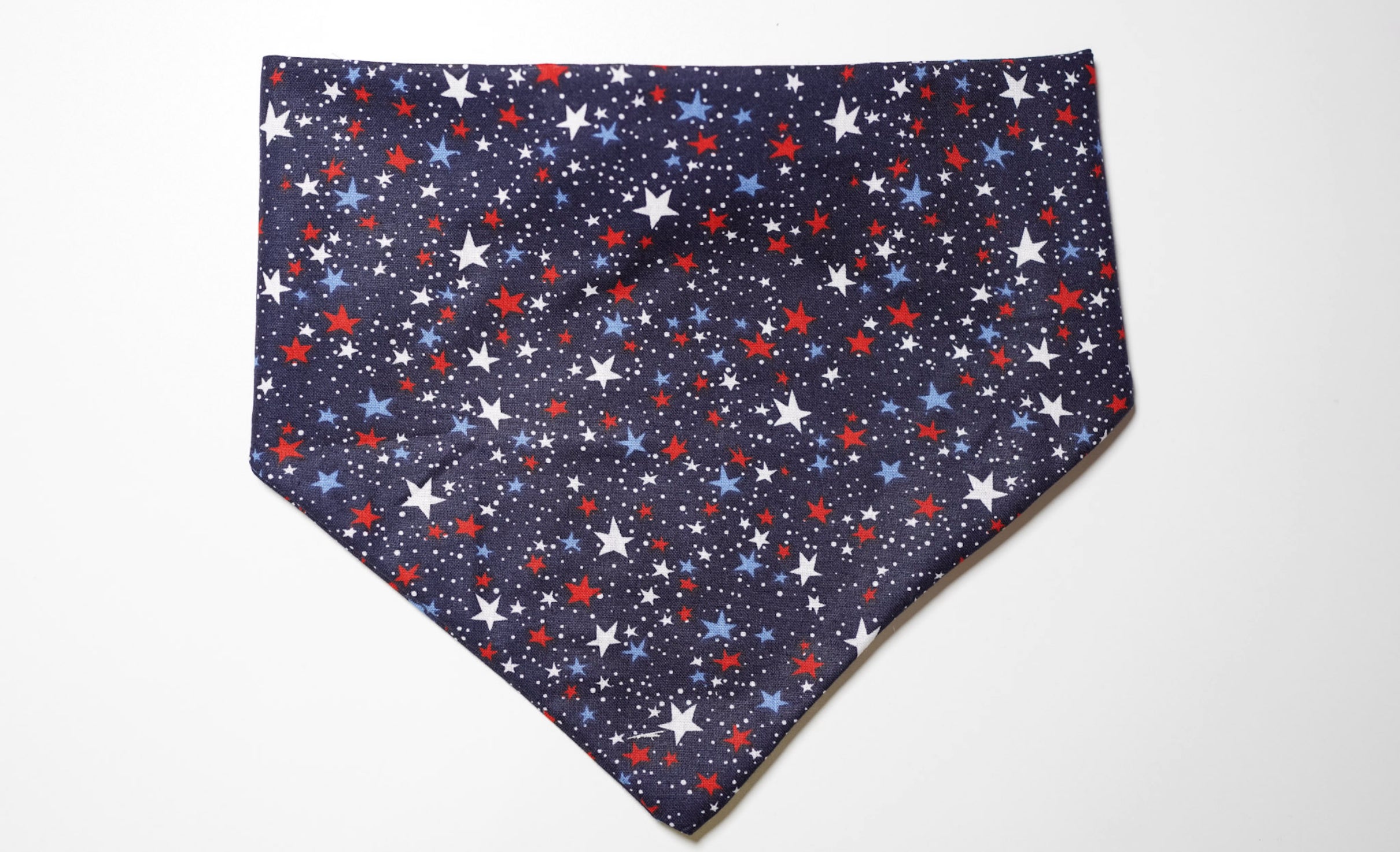 Blue/Red Stars Doggy Bandana