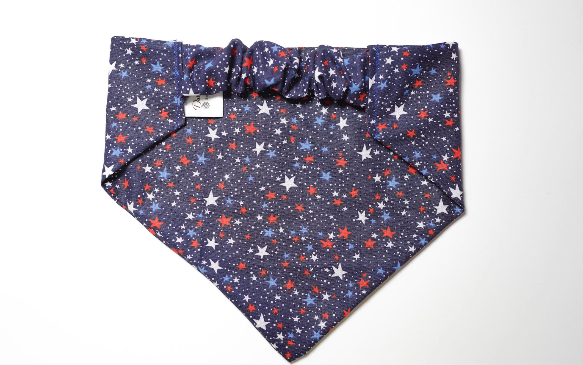 Blue/Red Stars Doggy Bandana
